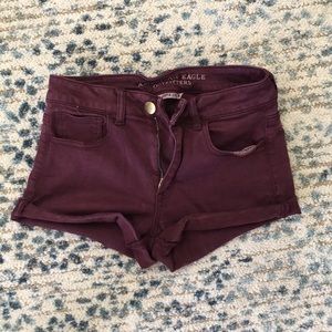 American Eagle Hi Rise Shorts